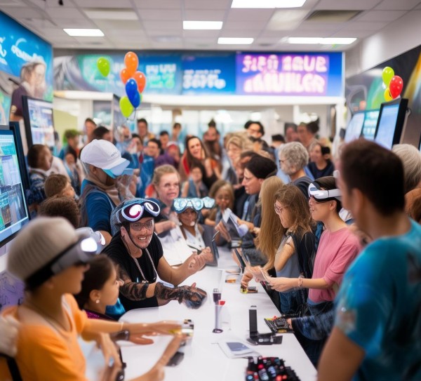 社区科技活动周，探索创新，带来活力与快乐。